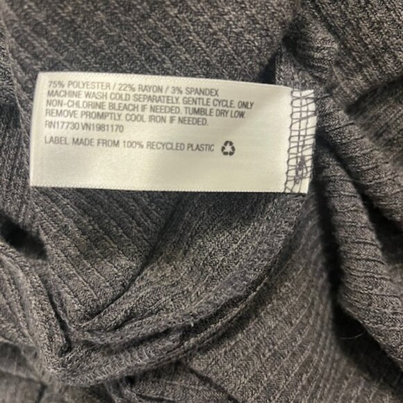 NWT, A New Day grey ribbed tank dress, size M - Picture 4 of 4